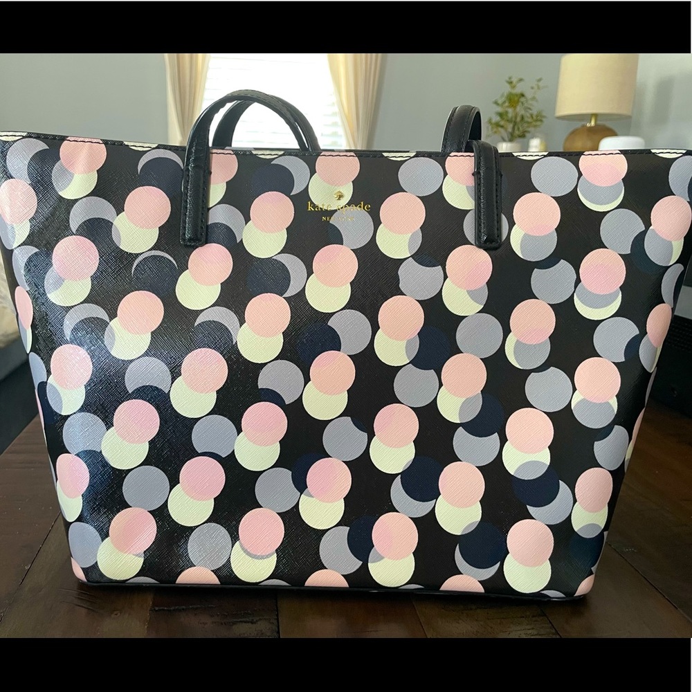 Kate Spade Black Dots Shoulder Bag